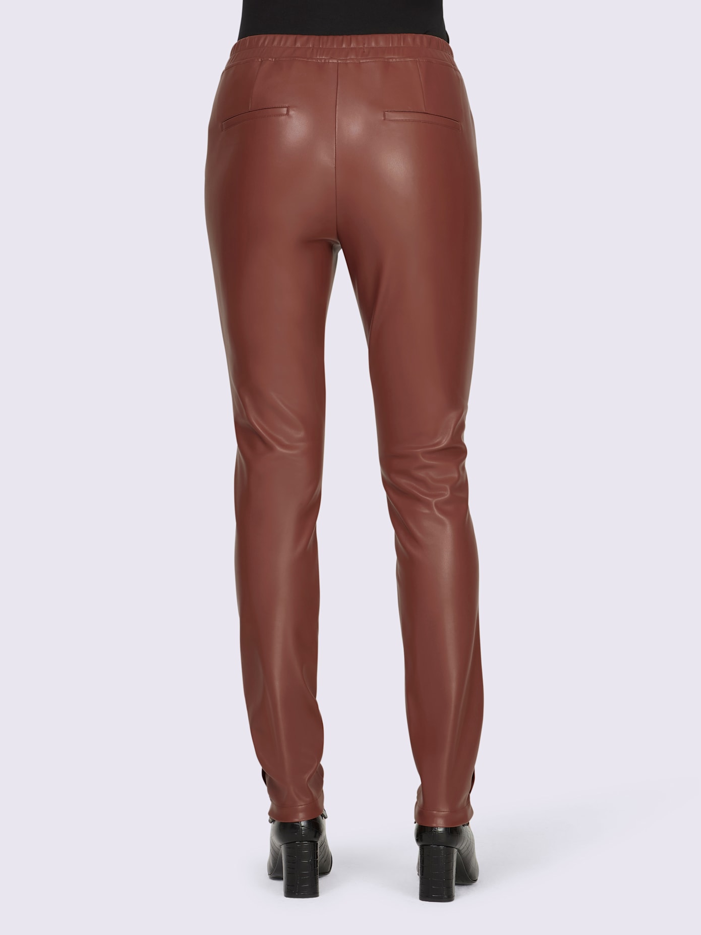 Legging imitation cuir souple