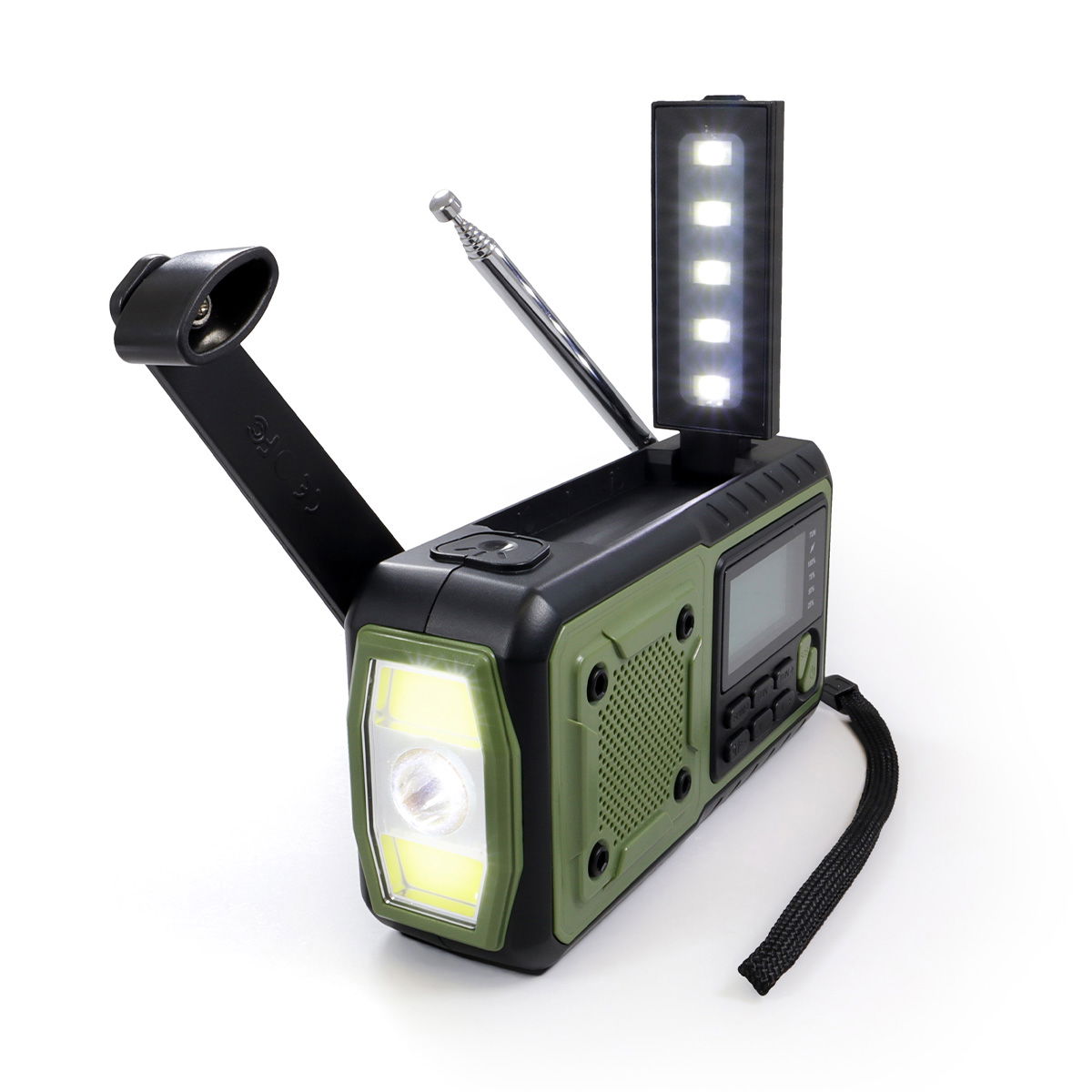 Origin Outdoors Crank Radio Multi - nødradio med håndsving