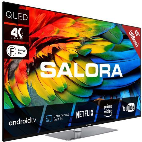 Salora - 43QLED440 - Smart Televisie - QLED - 43 Inch - 4K UHD