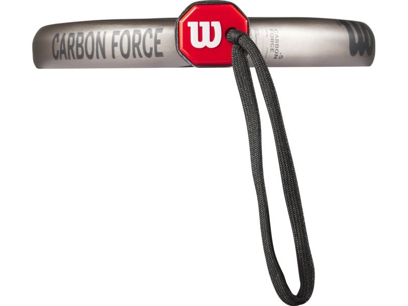 Wilson Padelracket Carbon Force Grau Padelschläger mit Carbon Rahmen
