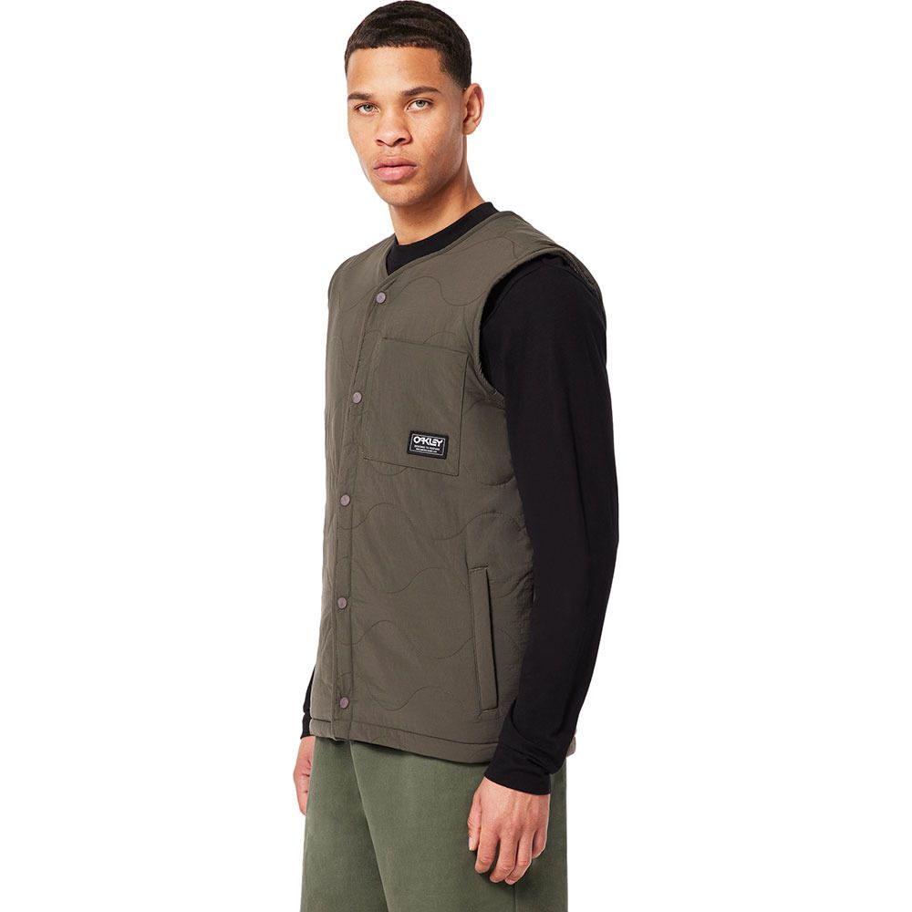 Oakley QUILTED SHERPA - Veste Homme new dark brush
