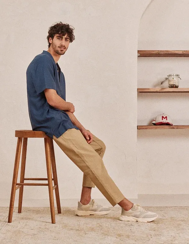 Baskets running Nathanael M.Moustache