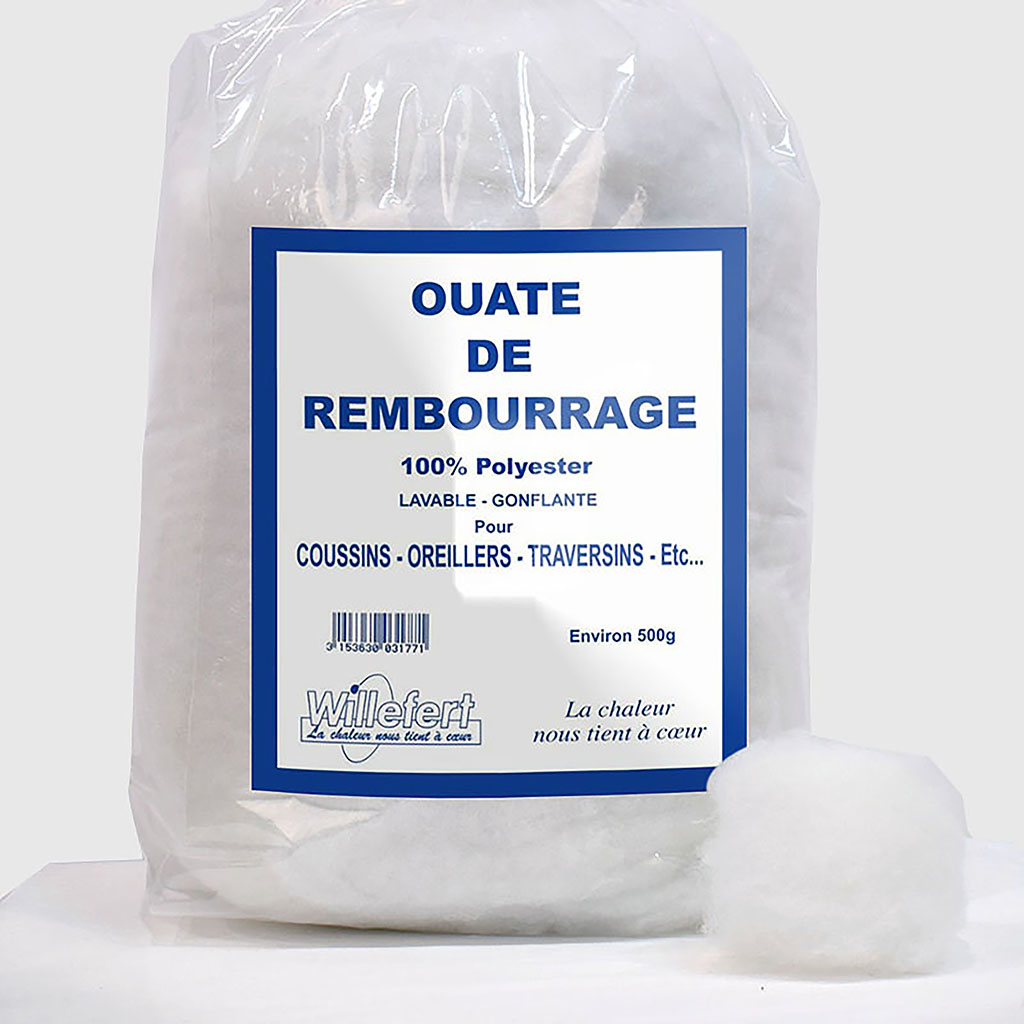Sachet de fibre polyester pour rembourrage 500g