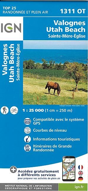 IGN - TOP 25 1311 OT VALOGNES 1 25 000