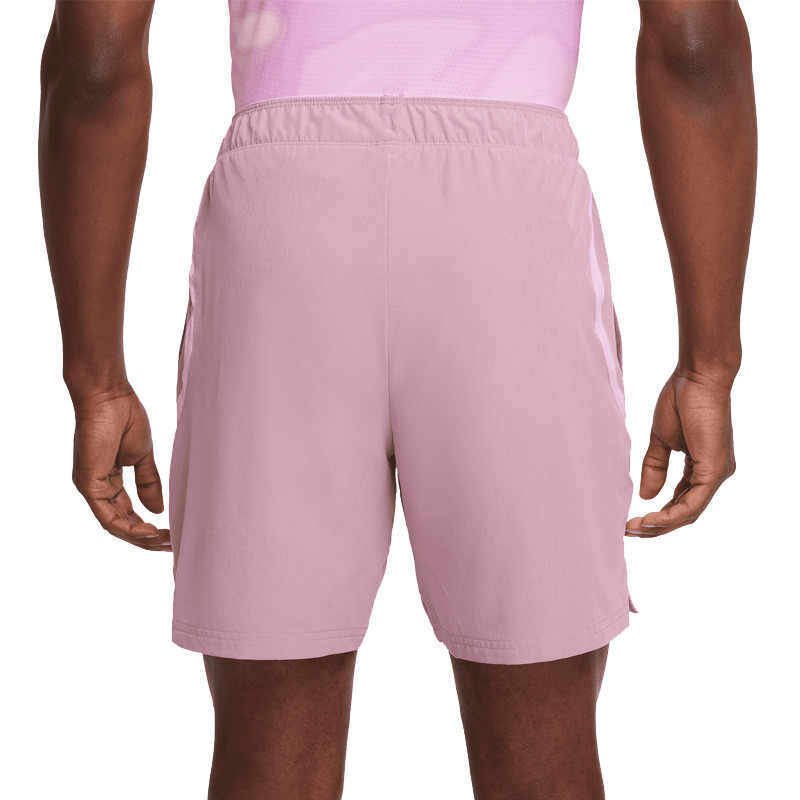 Short tennis Nike Flex 7 Advantage fin rose pâle