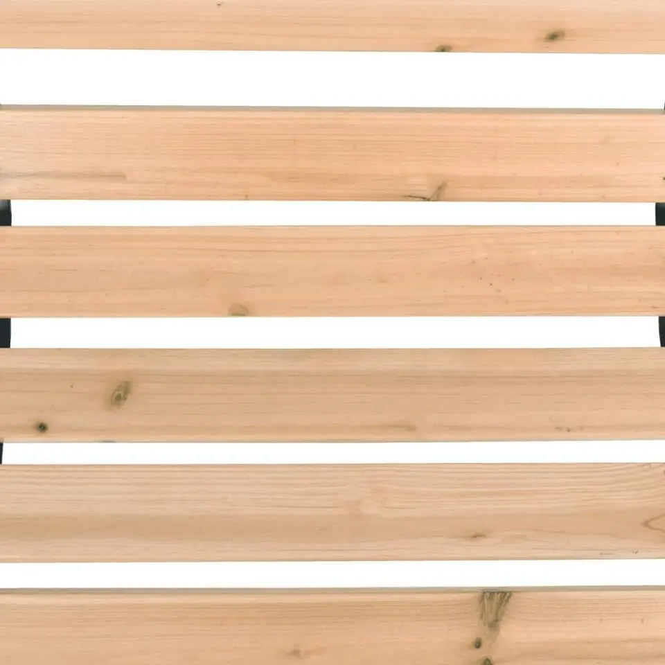 vidaXL - Tuinbank - Bruin - Hout - 122 cm