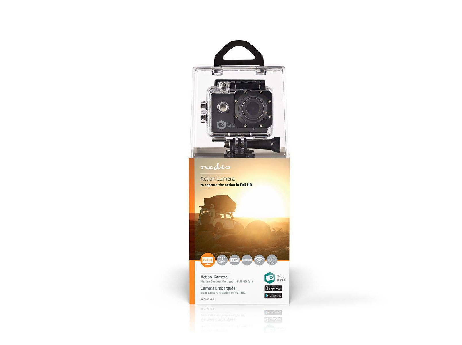 ACTION CAM NEDIS 1080 ACAM21BK