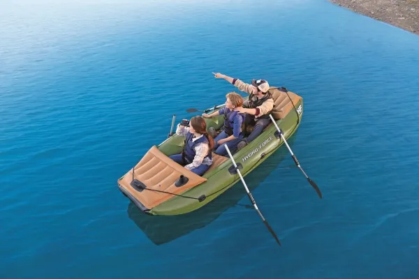 Bestway 65008, Rejse/fritid, Flåde, Grøn, PVC, 3 person(er), 300 kg