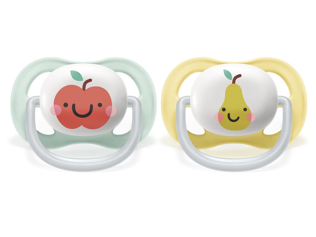 CHUPETA AVENT ULTRA AIR FRUTOS 0-6M 2UN