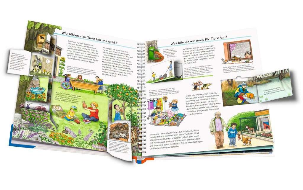 Kinder-Sachbuch WWW: Wir schützen die TiereWissensbuch