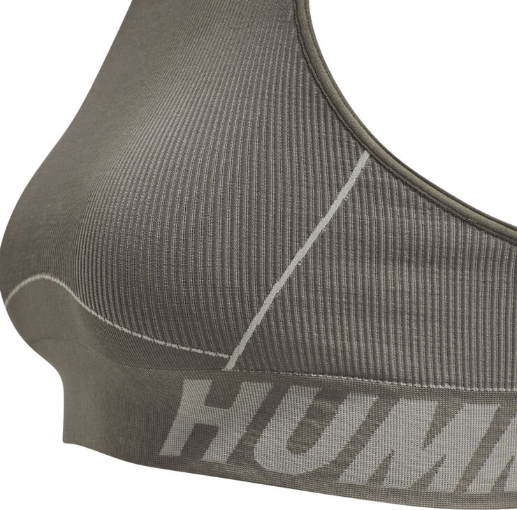 Hummel HMLTE Christel Seamless sports bh Brun