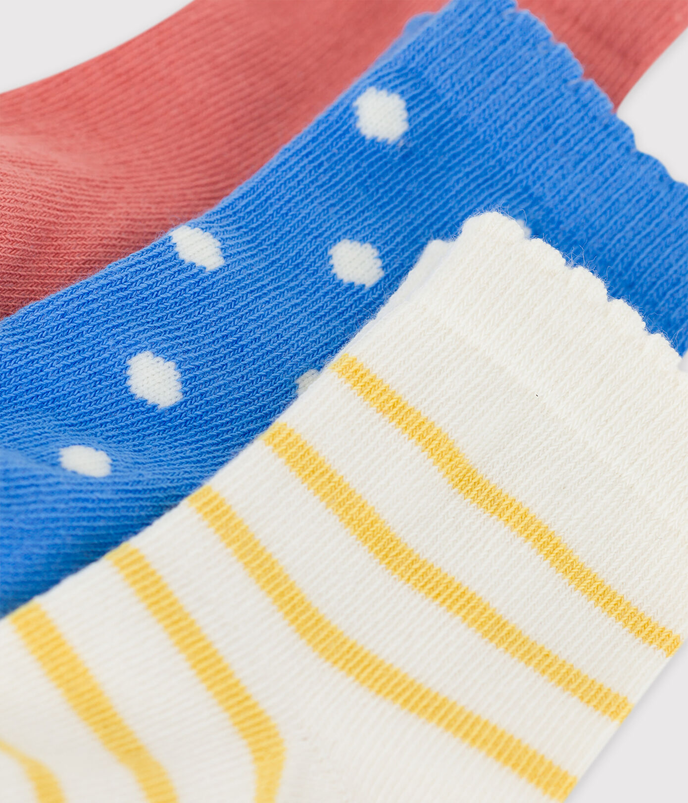Lot de 3 paires de chaussettes bébé
