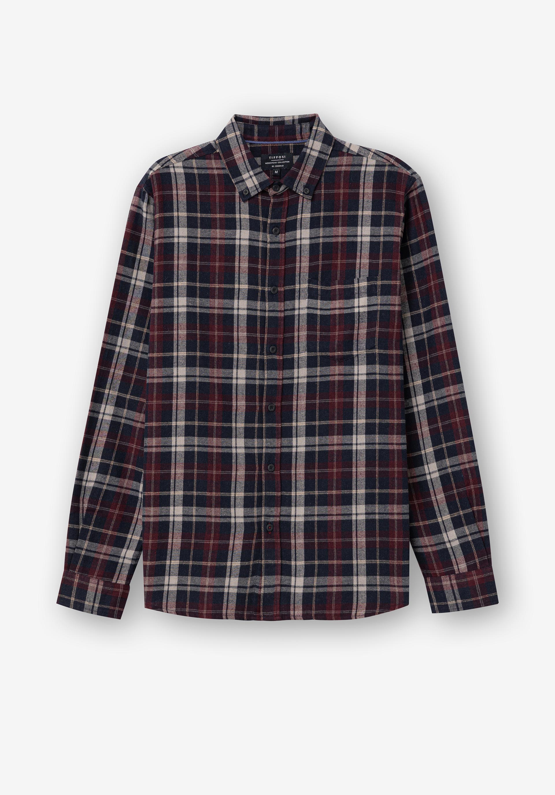 Camisa Regular Fit Flanela Xadrez