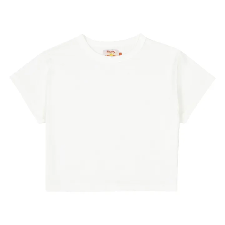 sunray T-shirt Hi'aka Femme Coton Recyclé 260g | Ecru