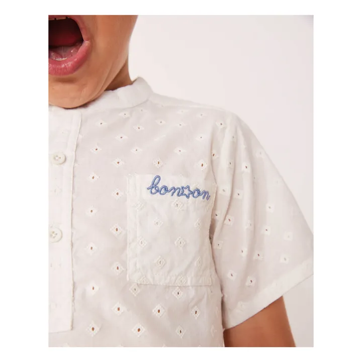 Bonton Kurta Ajourée Garou | Blanc