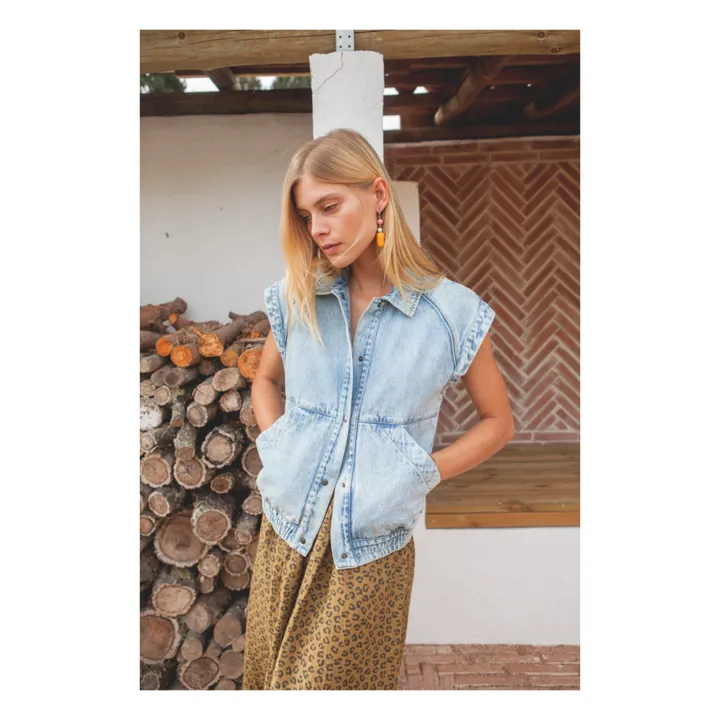 Marlot Paris Veste June - Collection Femme | Bleu jean