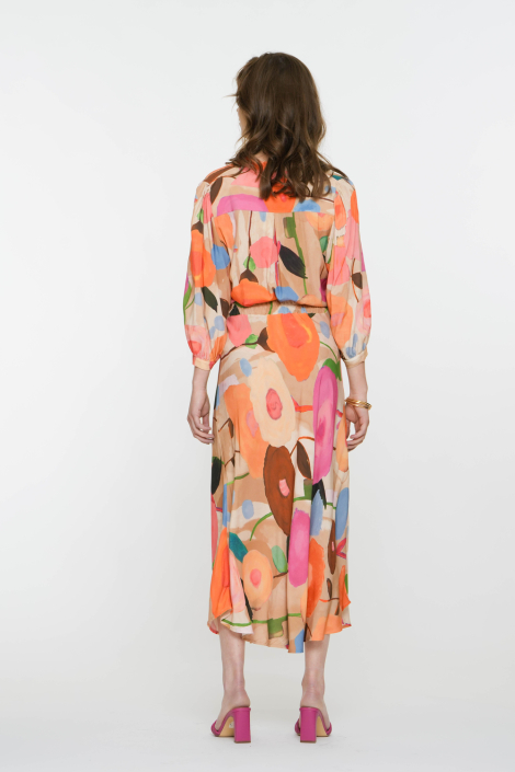Geisha multi color dames rok