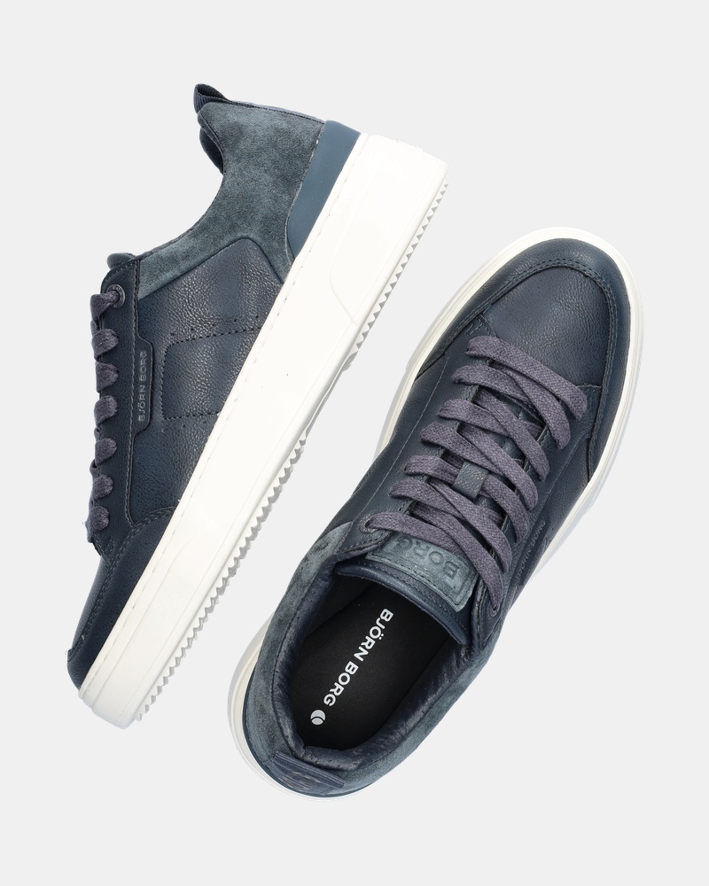 Bjorn Borg T1930 Tennis Mid Lage sneakers  - blauw