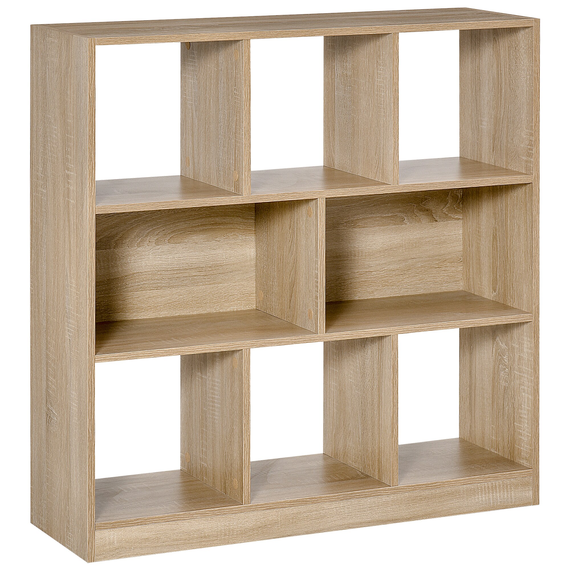 HOMCOM Standregal Mit Kippsicherung natur 97,5L x 30B x 100Hcm