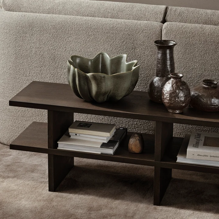 Ferm Living - Nium Schale, Ø 22 cm, dark sage