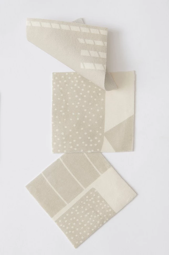 COLLAGE VELVET stoffprøve