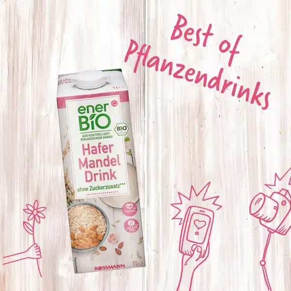 Hafer Mandel Drink