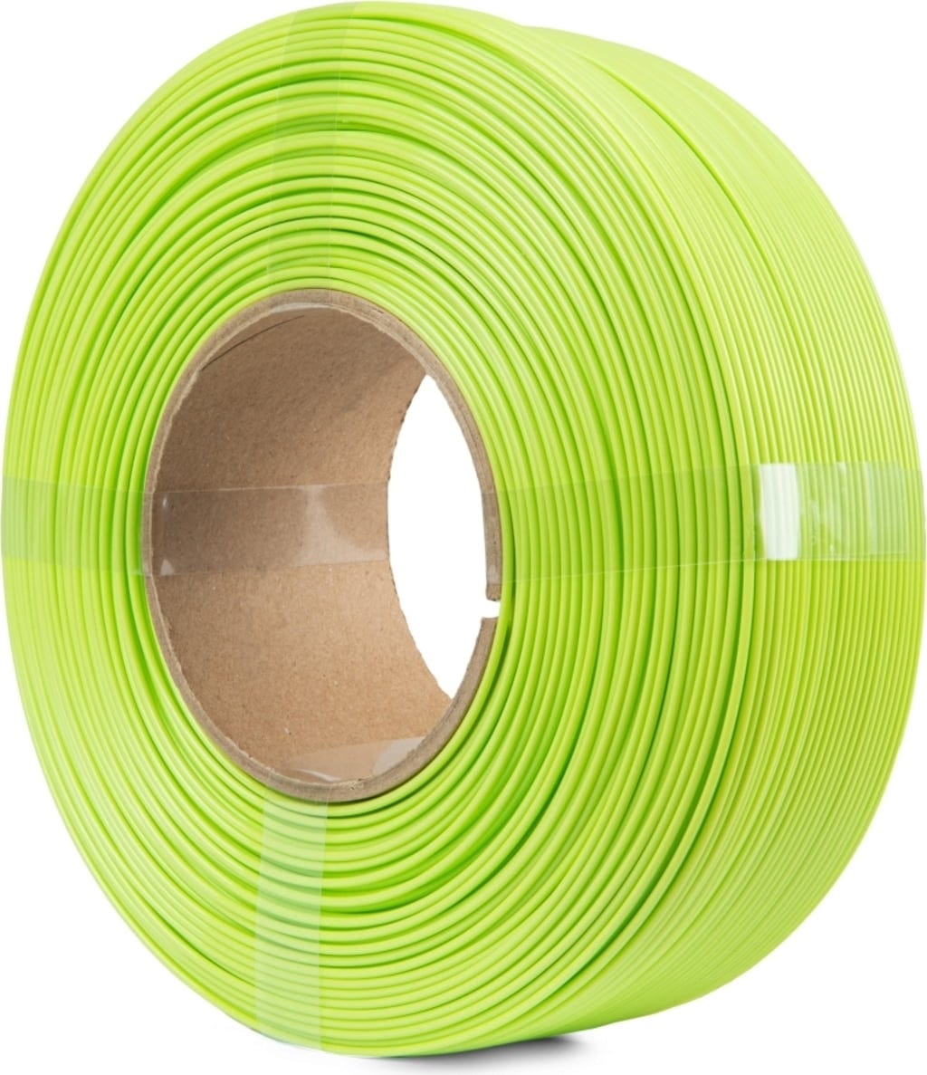 The Filament  ReFill PETG Lite Green, 1,75 mm / 1000 g    Technisches PETG ohne Spule für zuverlässige Alltagseinsätze in Green