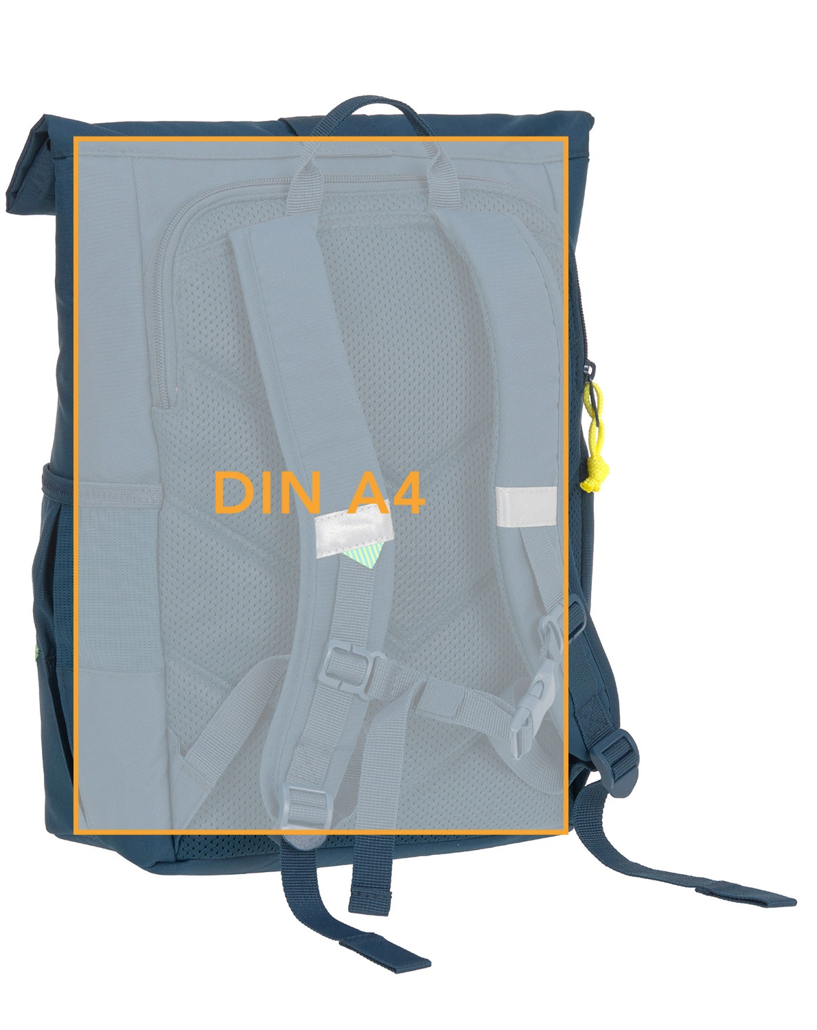 Kinderrucksack ROLLTOP (26,5x15x39) in blau