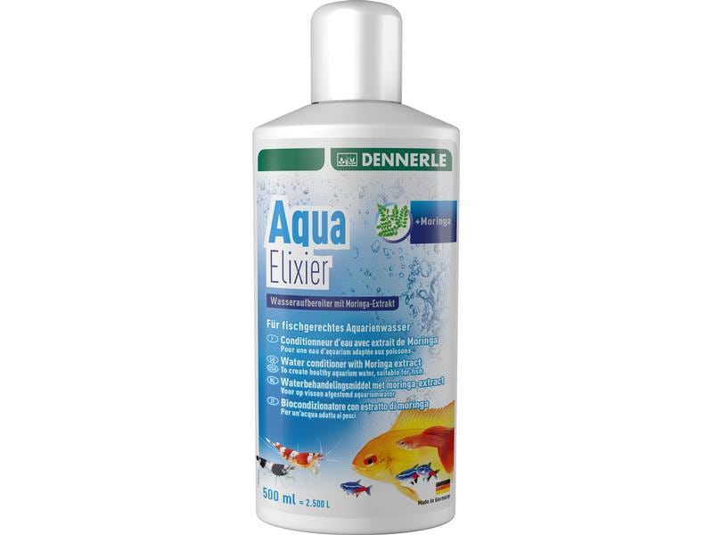 Dennerle Wasseraufbereiter Aqua Elixier, 500 ml Wasseraufbereiter für Süsswasser-Aquarien