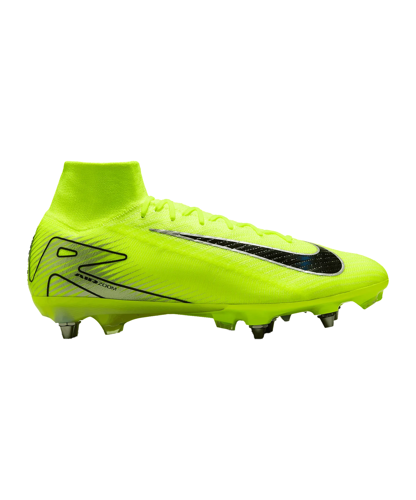 Nike Air Zoom Mercurial Superfly X Elite SG-Pro Mad Voltage Gelb Schwarz F700
