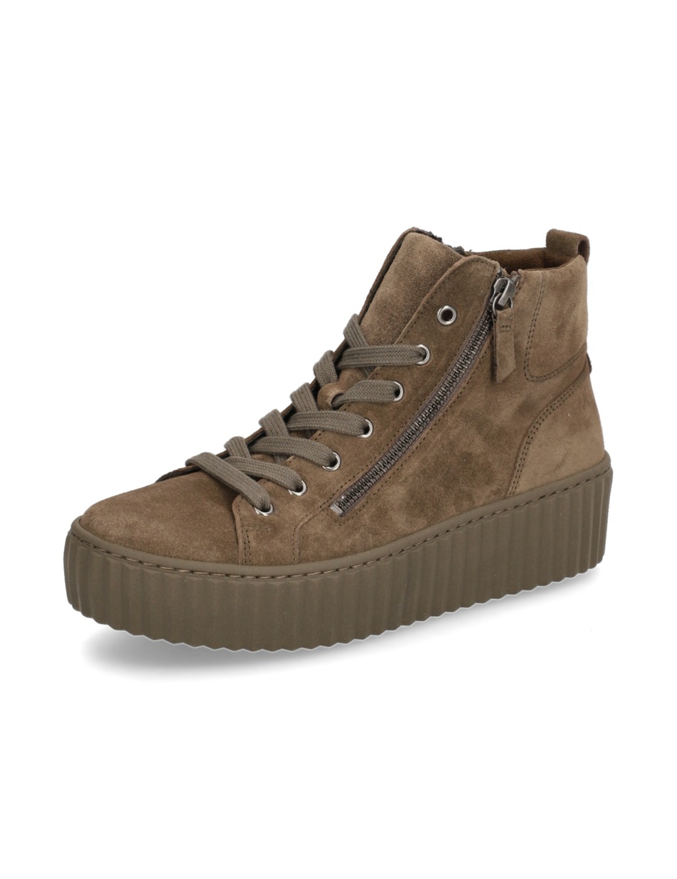 Veloursleder Sneaker Mid Cut