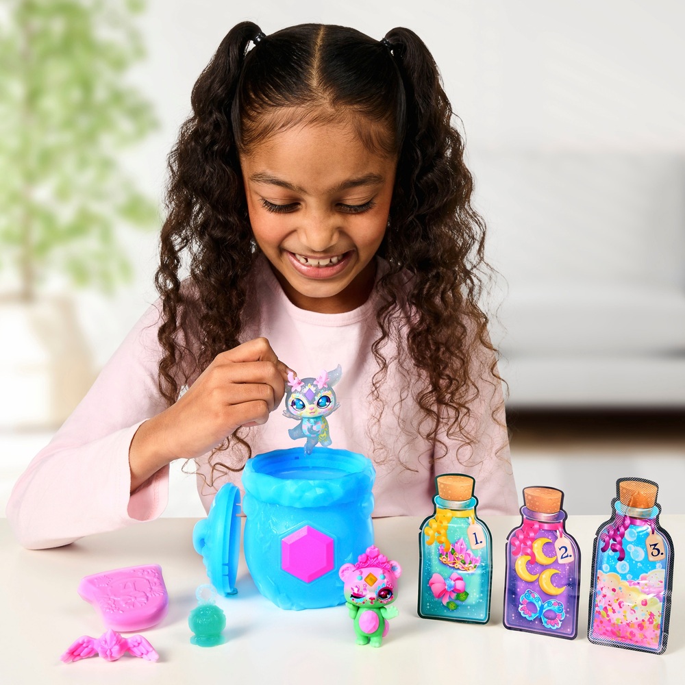 Magic Mixies Mixlings Magicus Party Fizz & Reveal 2er-Pack Kessel Serie 4