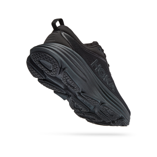 Hoka Bondi 8 Sneakers, Black/Black, 39 1/3