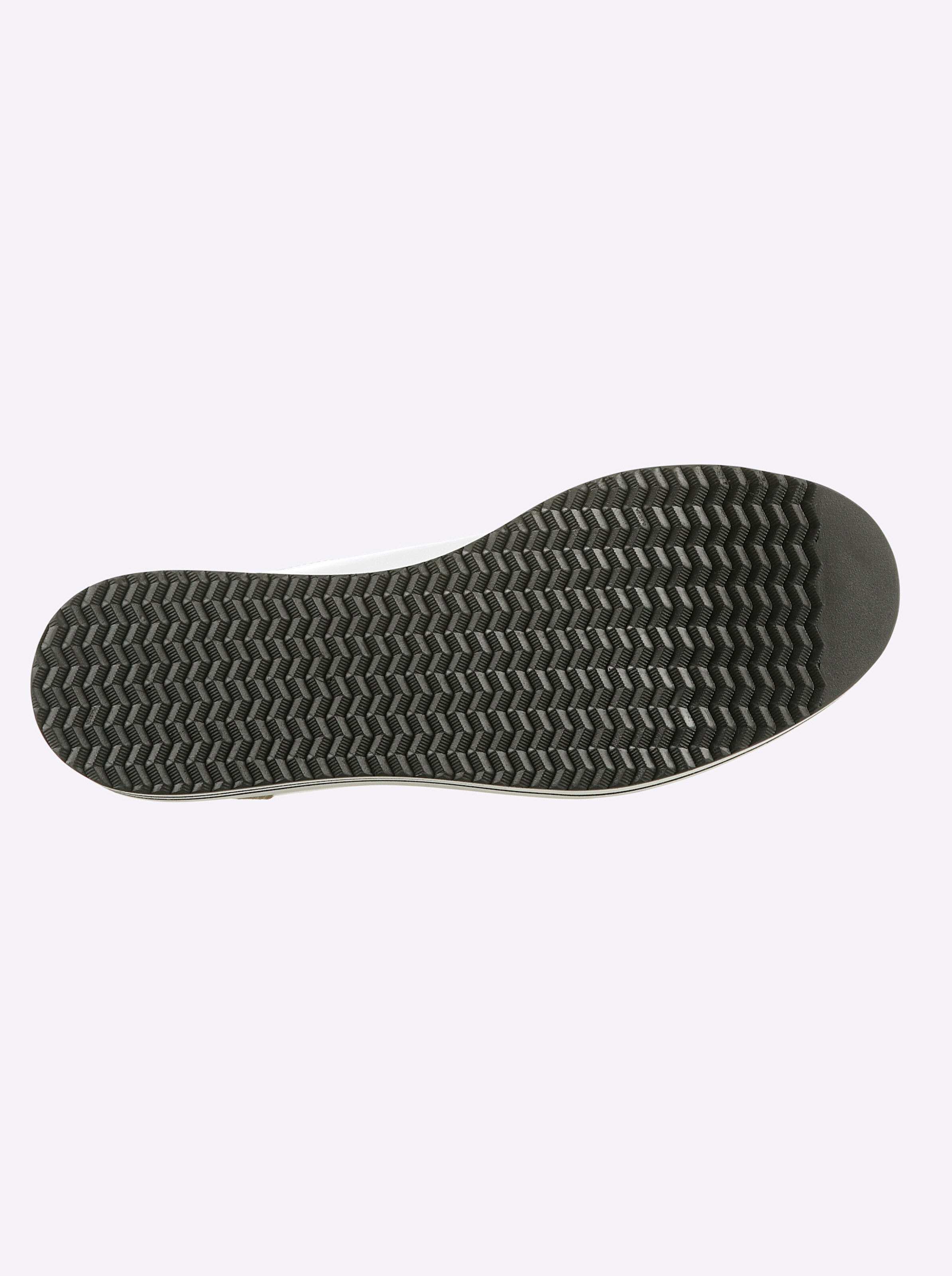 heine Sneaker in weiß-schwarz