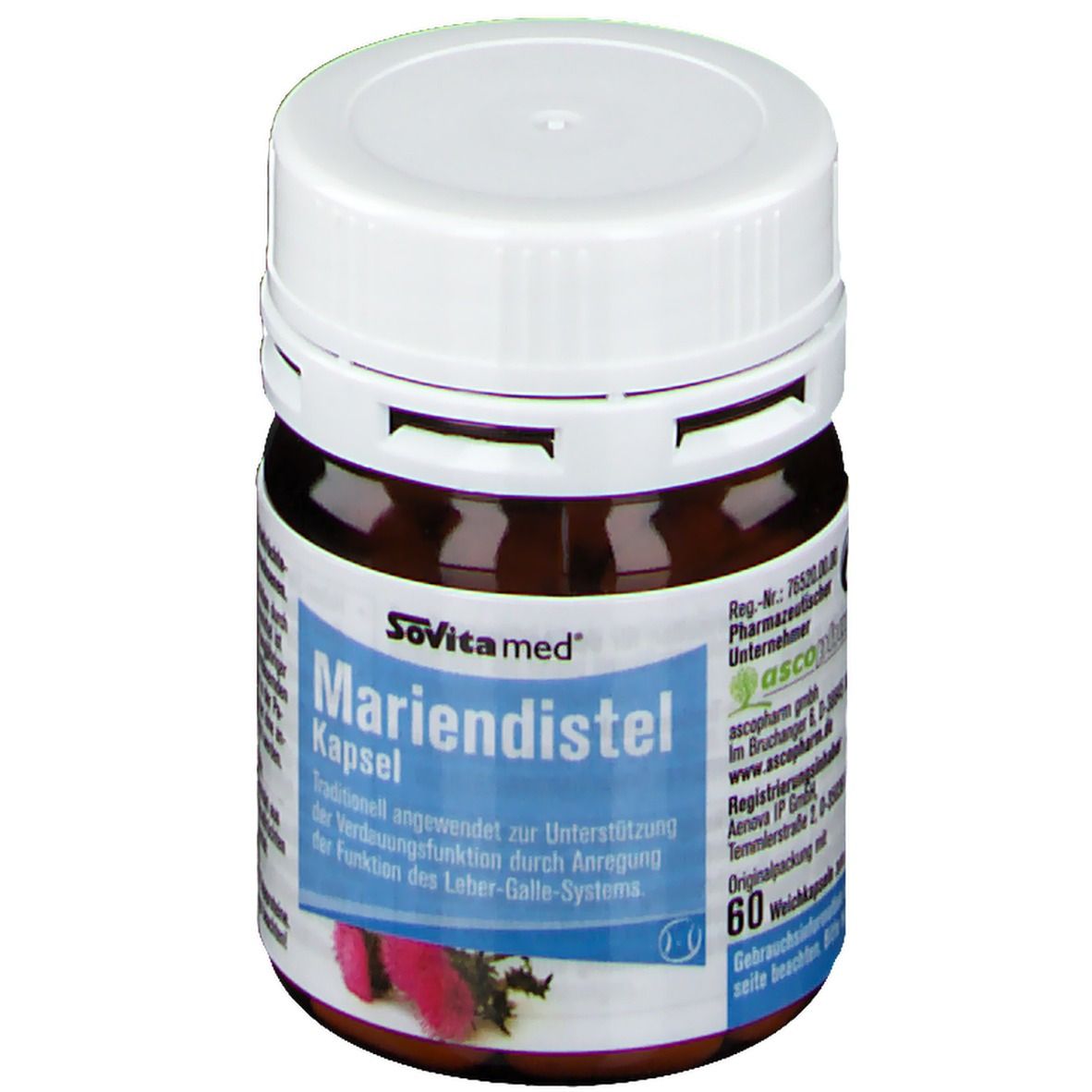 Mariendistel Kapseln
