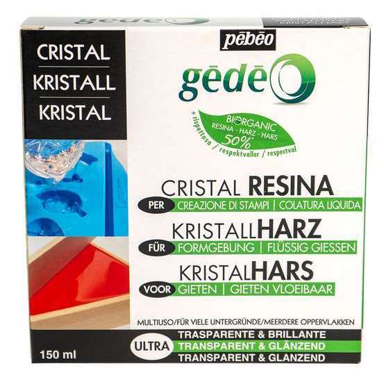 Kit résine Cristal bio 150ml