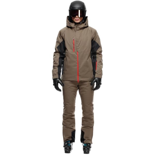 Veste de ski DAINESE ETRA AEROSENSE DRY CORE READY JACKET BUNGEE BROWN/STRETCH LIMO