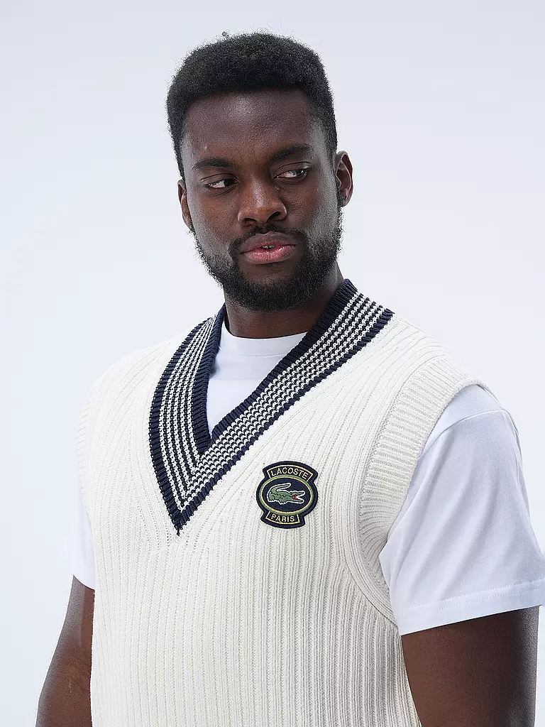 LACOSTE Pullunder  creme