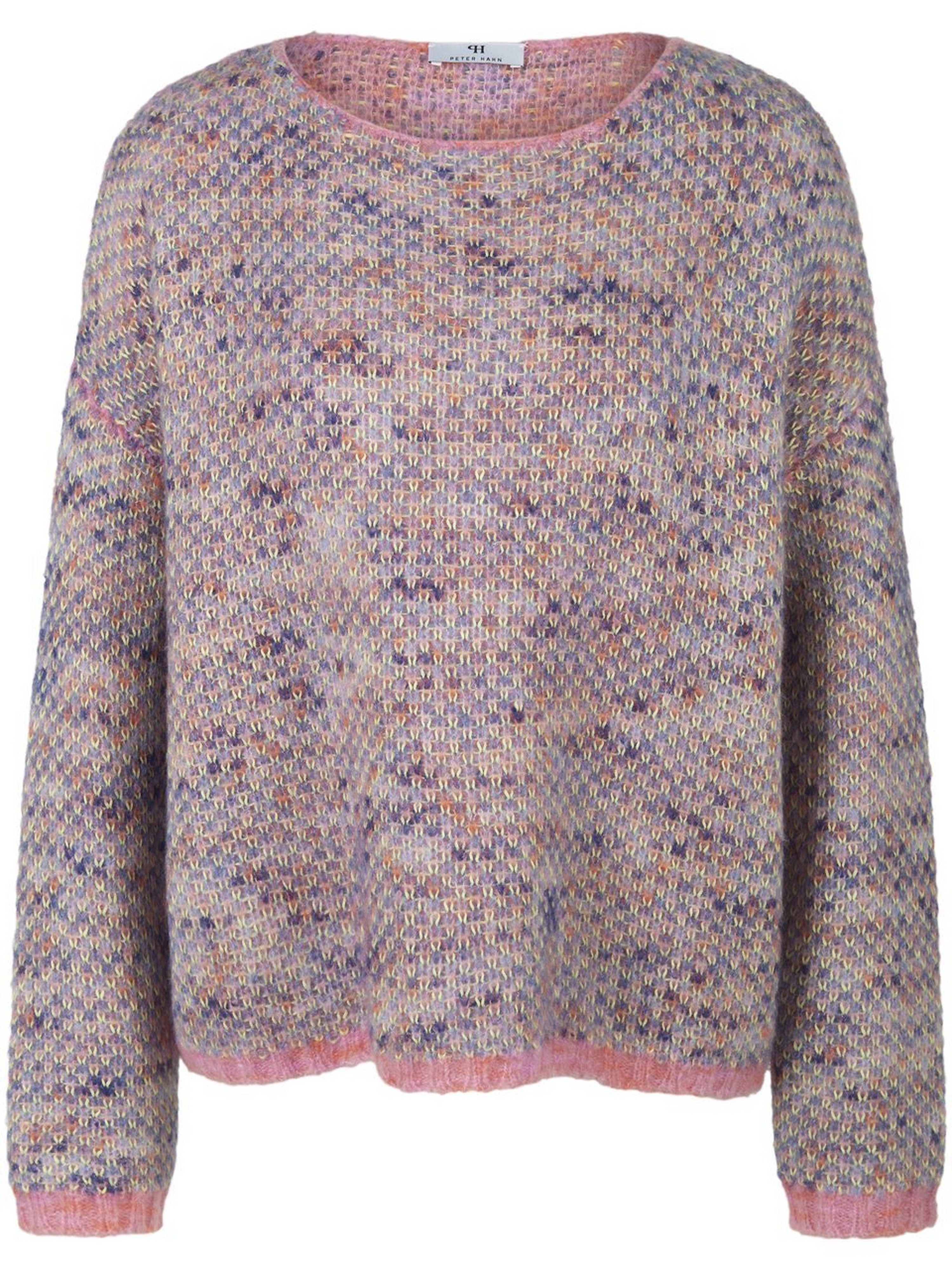 Pullover mit U-Boot-Ausschnitt