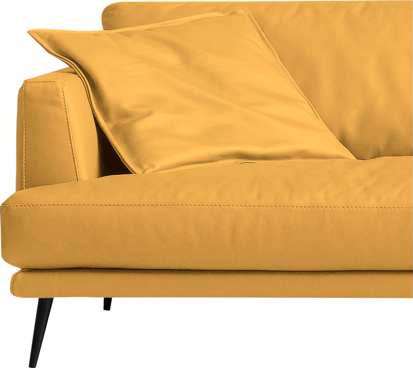 Egoitaliano 2,5-Sitzer »Sophia, Designsofa mit extrakomfortablem Sitzkomfort« Daunenfederung, inkl. 2 Kissen