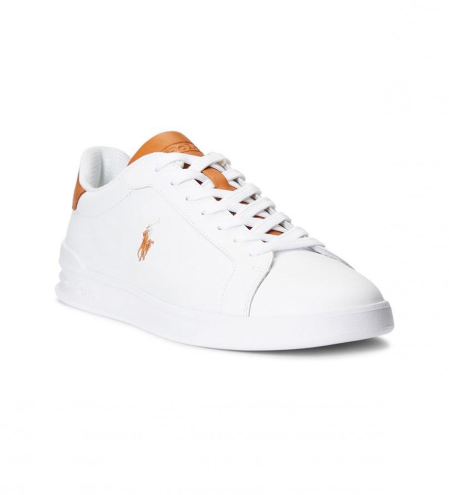 Tênis Ralph Lauren Basic de Couro Branco