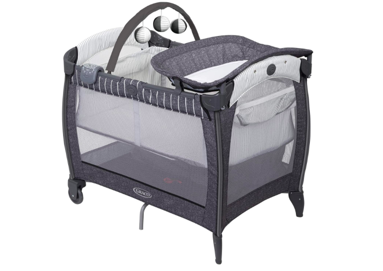 LIT DE VOYAGE PLIANT CONTOUR PRESTIGE - SUITS ME - Gris