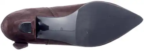 Babouche donkerbruin G-Anne-2 - maat 43 enkellaars donkerbruin - maat 43 Calandschoen
