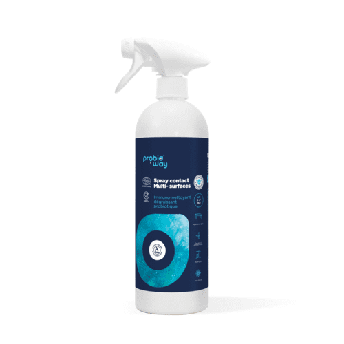 Nettoyant dégraissant probiotique Ecocert HTS BIO Probioway spray contact multi-surfaces pulvérisateur 750ml