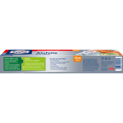 Toppits Alufolie 10m Karton