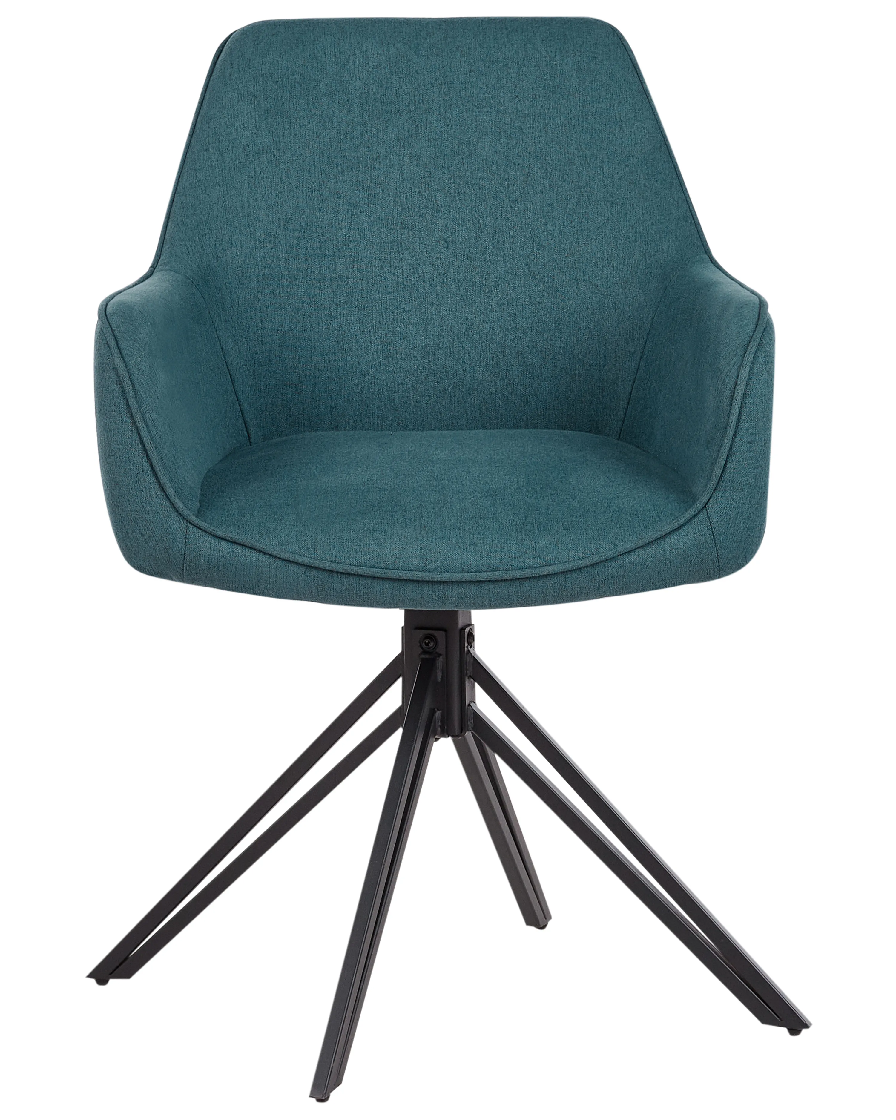 Set van 2 eetkamerstoelen draaibaar JODAR Groenblauw