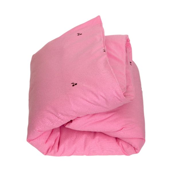 Studio Ditte Dekbedovertrek Kersen - 140 x 220 cm - Roze