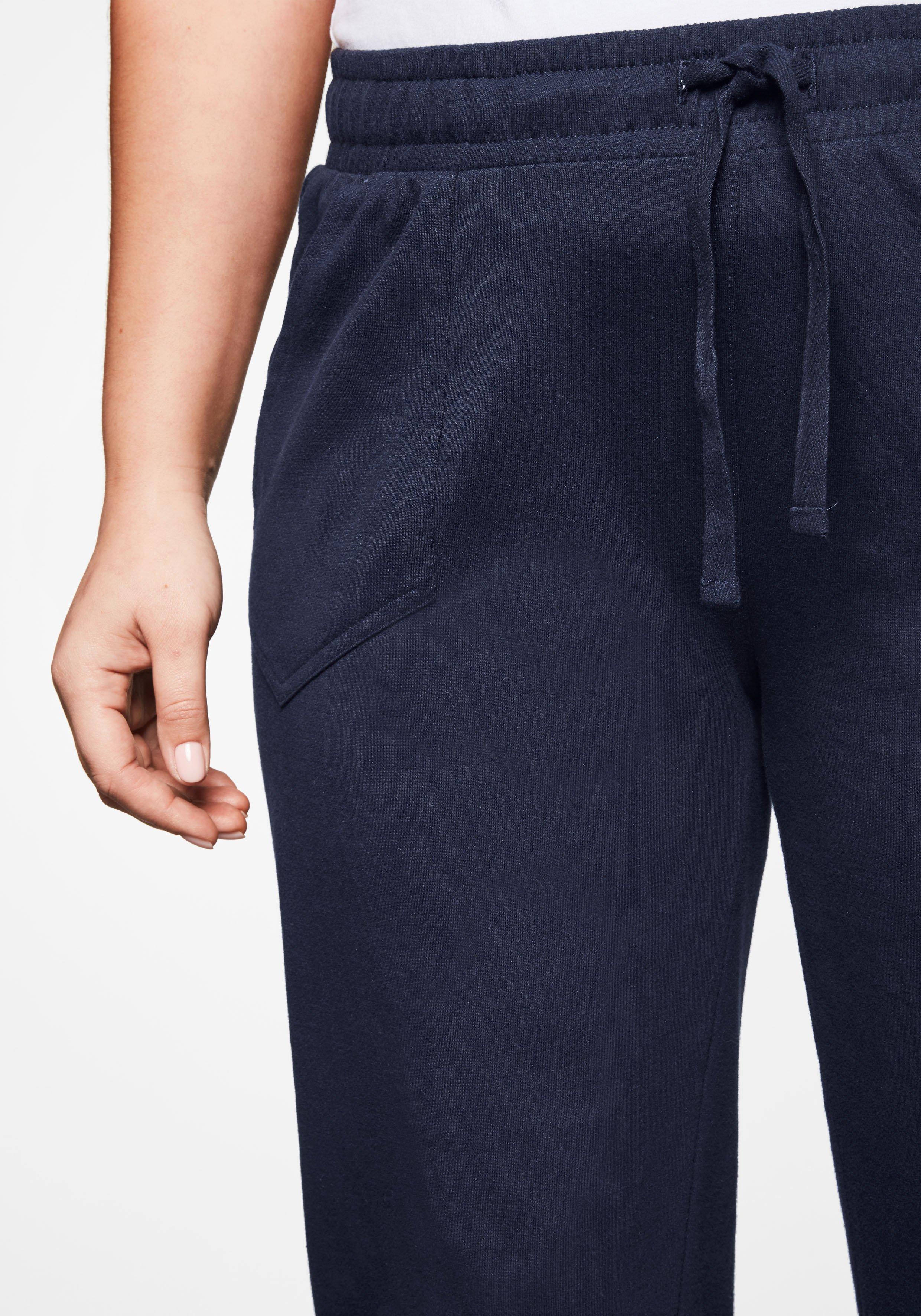 3/4-Hose mit Schlupfbund, aus Jersey