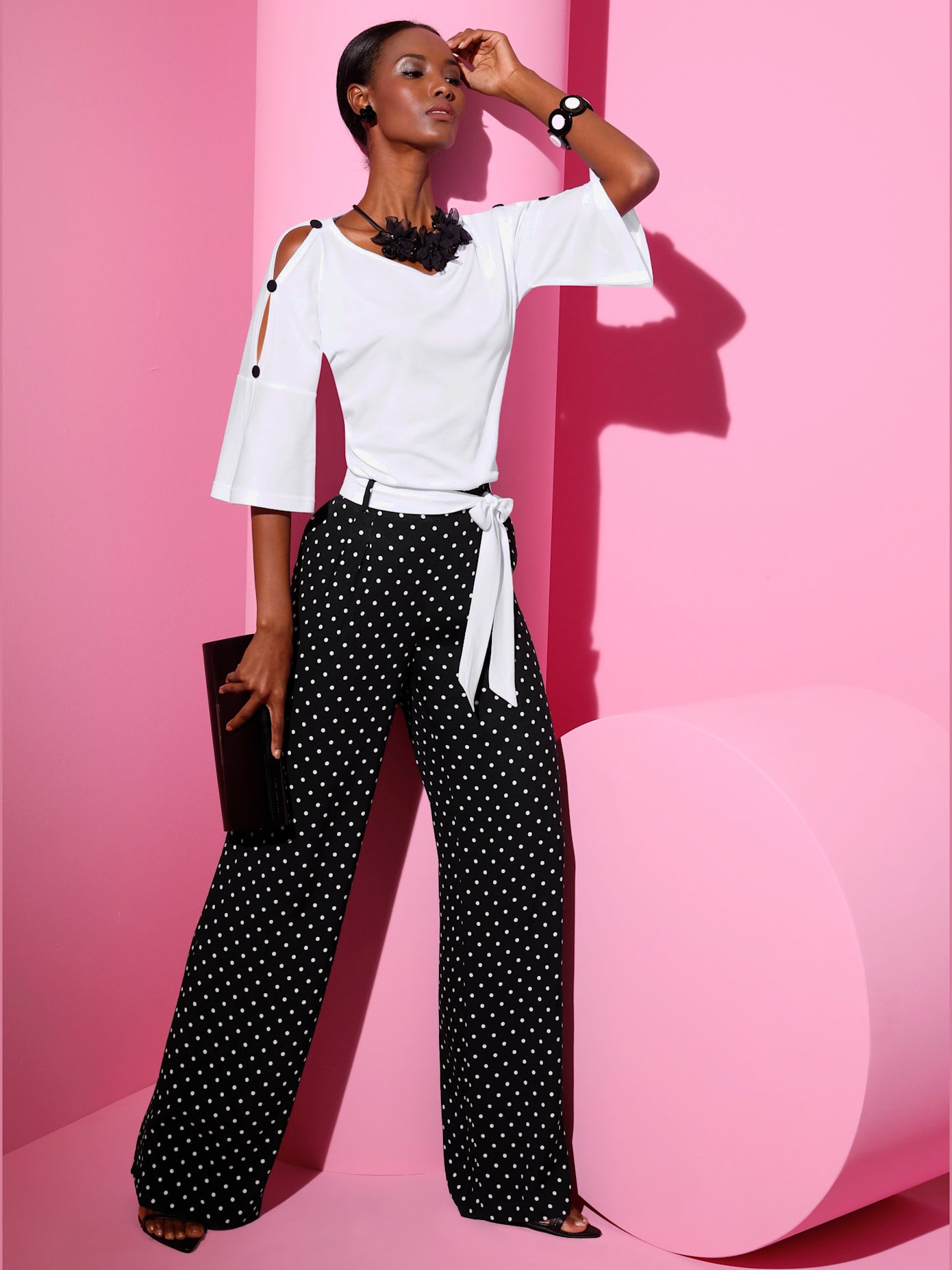 Pantalon qualité tissée