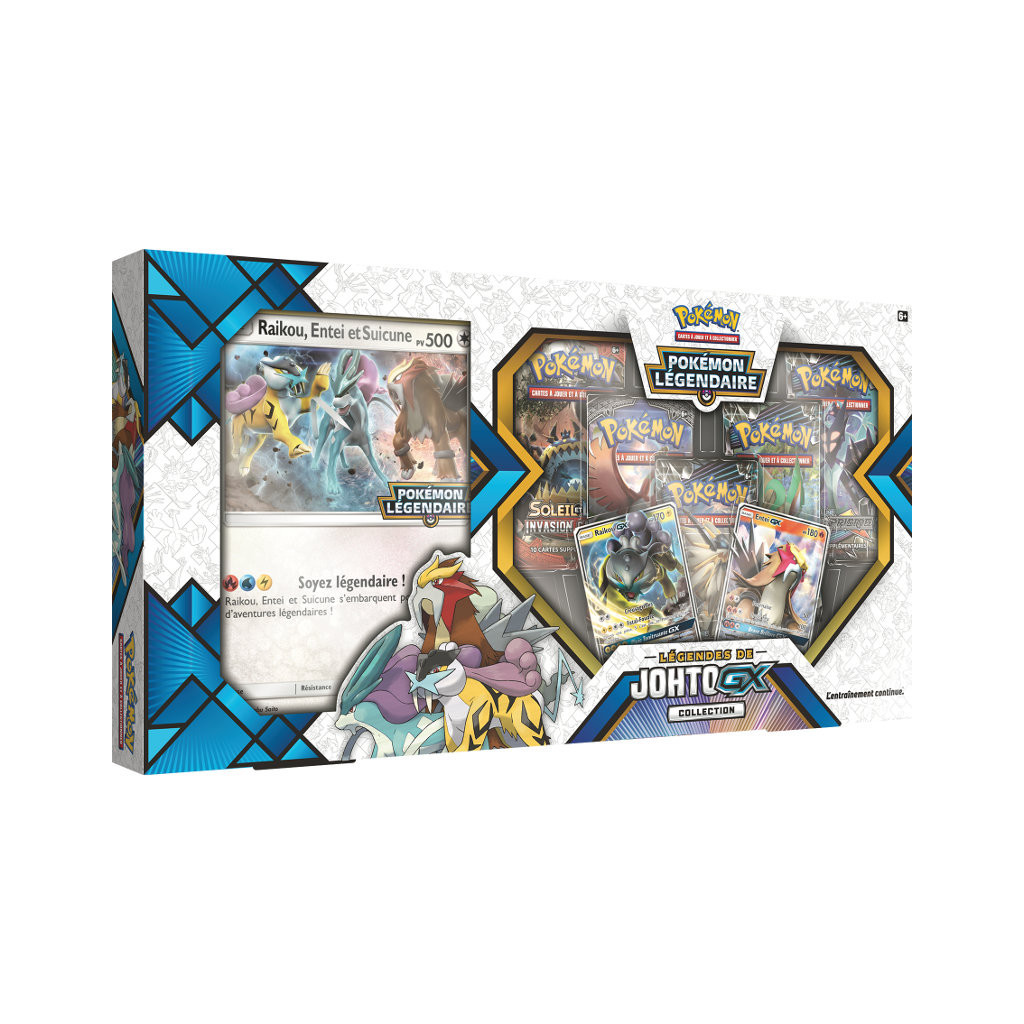 Coffret Pokémon Légendes de Johto GX